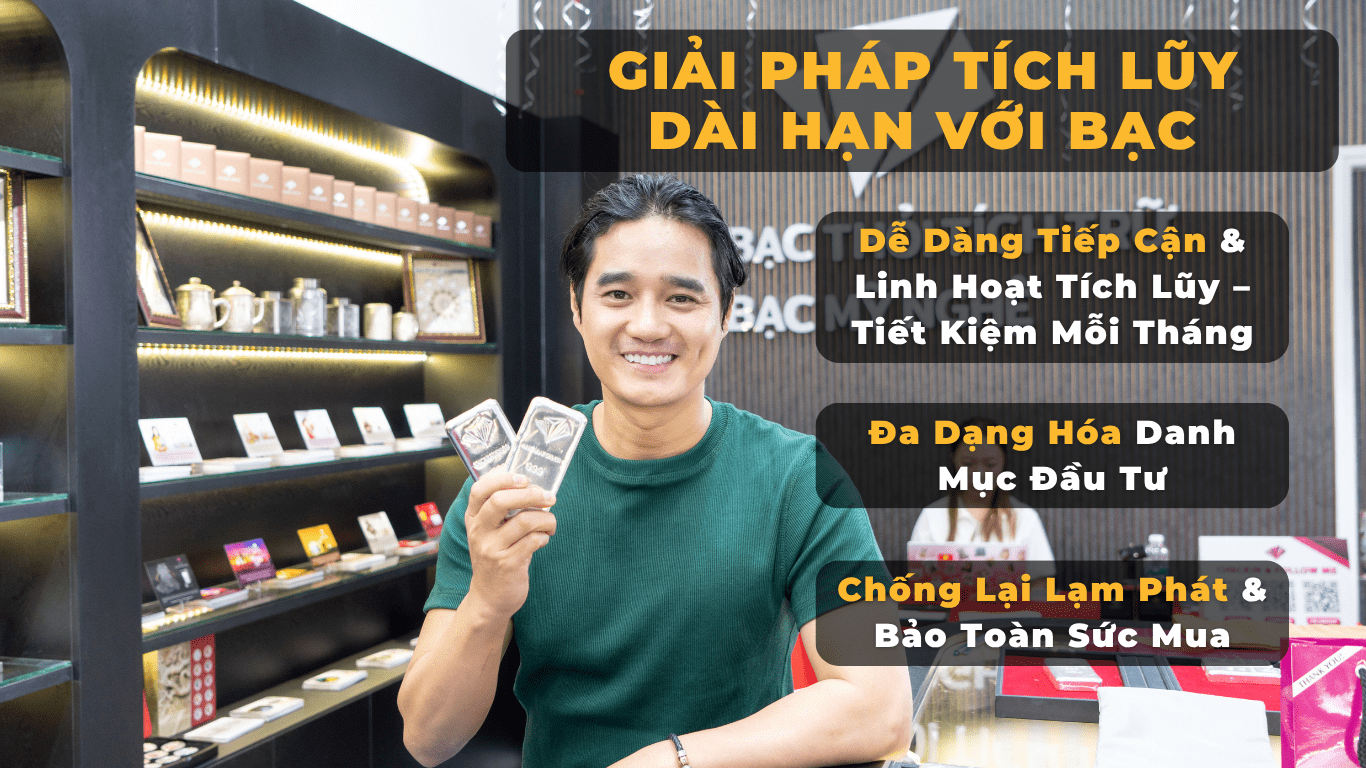 Vì sao bạc tích trữ là giải pháp bảo vệ tài sản được nhiều người lựa chọn? Vì sao bạc tích trữ là giải pháp bảo vệ tài sản được nhiều người lựa chọn?