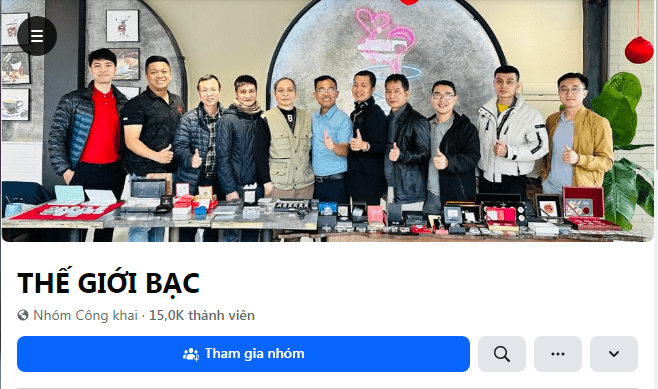 Cộng đồng mua bán bạc là các nhóm trực tuyến trên các nền tảng như Facebook, Zalo, nơi những người yêu thích bạc tụ họp để trao đổi, giao lưu, và thực hiện giao dịch.. Cộng đồng mua bán bạc là các nhóm trực tuyến trên các nền tảng như Facebook, Zalo, nơi những người yêu thích bạc tụ họp để trao đổi, giao lưu, và thực hiện giao dịch.