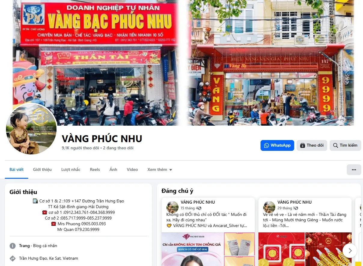 Đại lý ủy quyền chính thức của Ancarat Silver - Vàng bạc Phúc Nhu. Đại lý ủy quyền chính thức của Ancarat Silver - Vàng bạc Phúc Nhu.