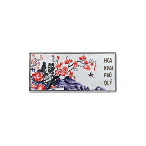 Bạc Miếng Ancarat - Hoa Khai Phú Quý