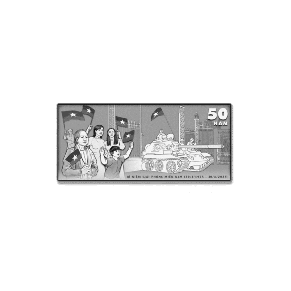 Bạc Miếng Ancarat - 50 năm giải phóng miền Nam