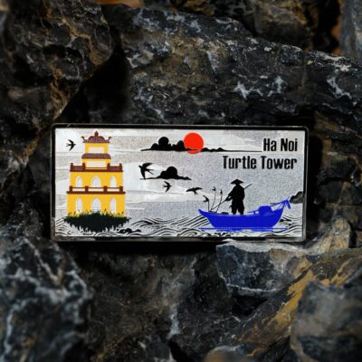 Mỗi đường nét trên bạc mỹ nghệ Tháp Rùa Hà Nội đều thể hiện tôn trọng sâu sắc với quá khứ và vẻ đẹp bền vững của Thủ đô.