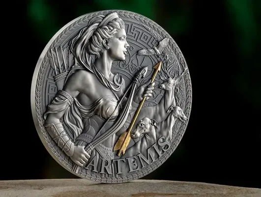 Nữ thần Artemis - Artemis The Great Greek Mythology - bạc trong văn hóa phương Tây.