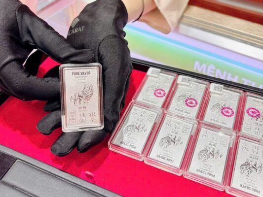 Tình hình giá bạc hôm nay 14/8