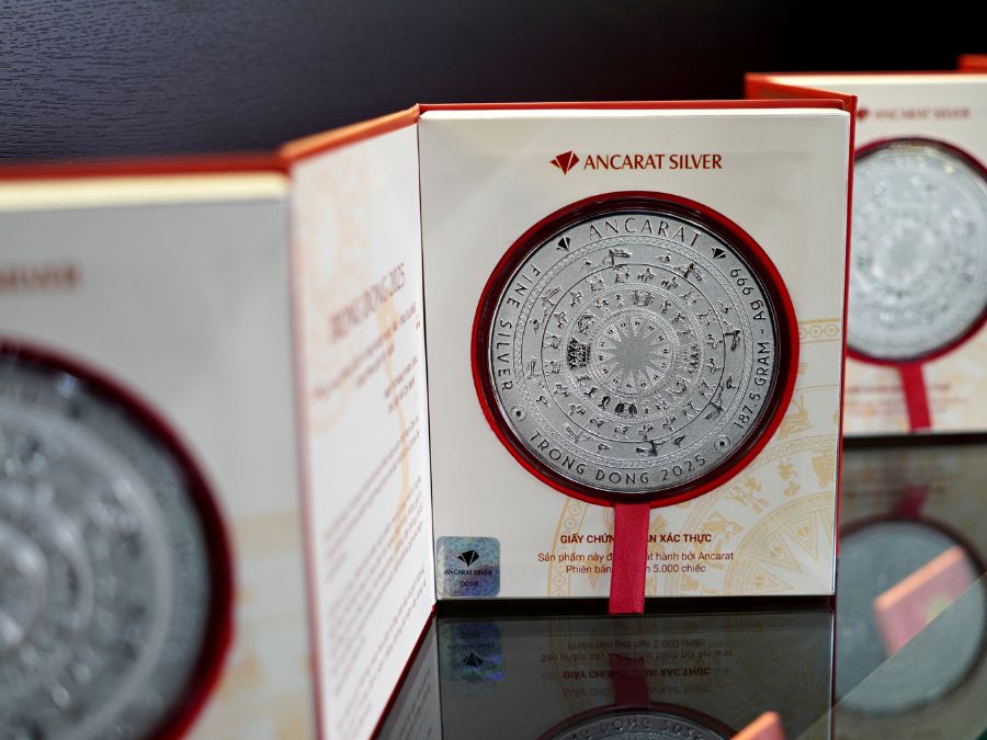 Sử dụng bạc miếng Ancarat làm quà tặng là lựa chọn chiến lược và thẩm mỹ